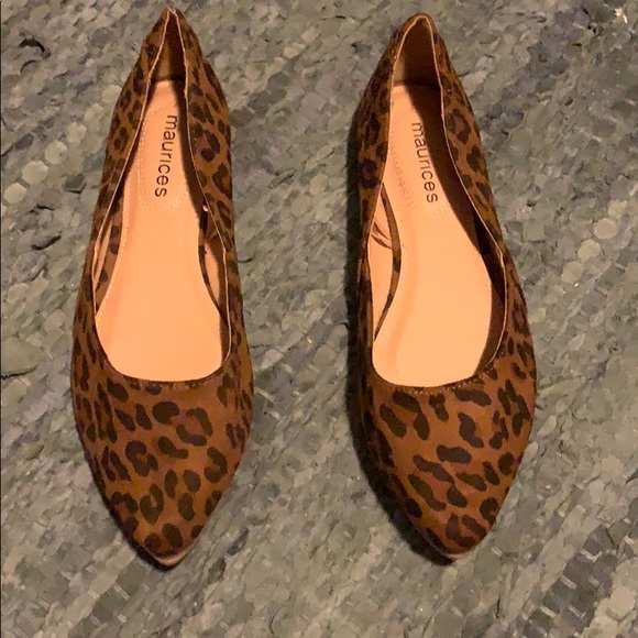 Maurices Shoes - Maurice’s leopard flat size 6
